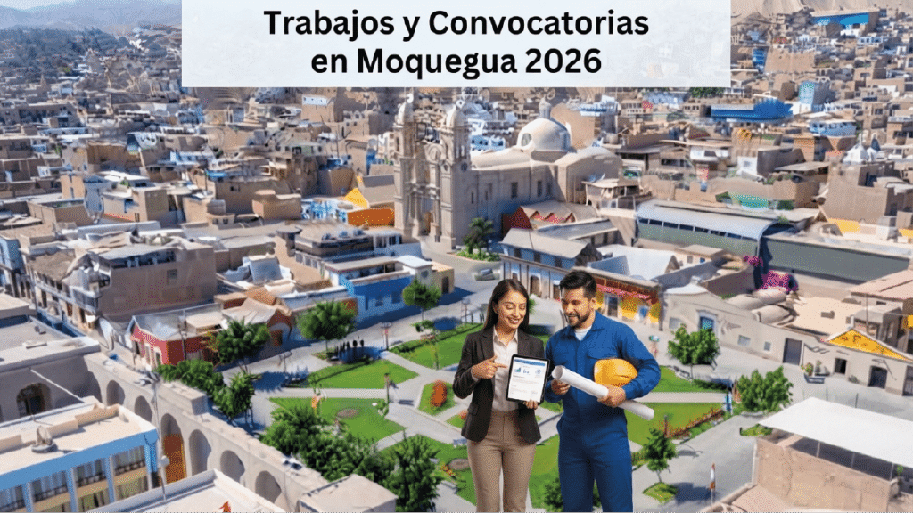 Trabajos y Convocatorias en Moquegua 2026